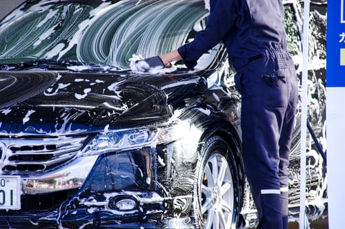 内・外装の洗車